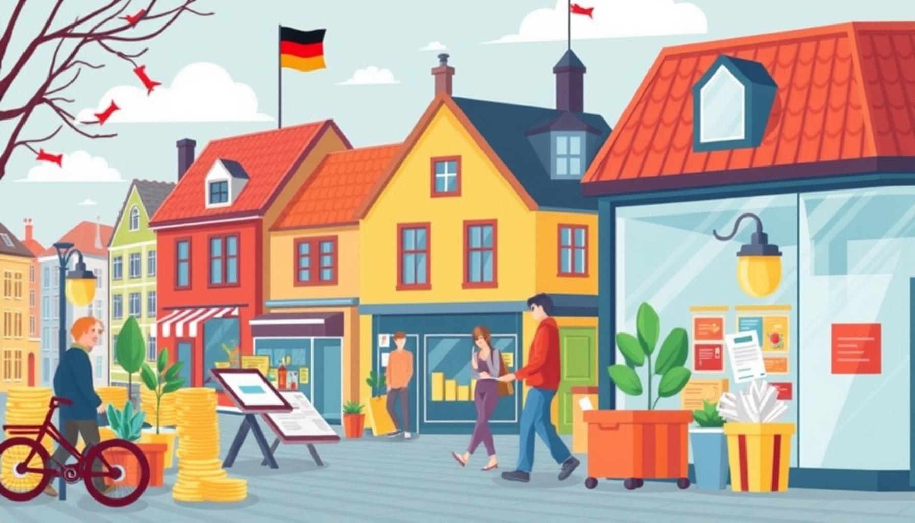 The impacts of digital transformation on local businesses in Germany